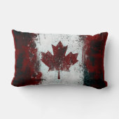 カナダの旗 ランバークッション (裏面)