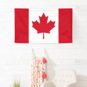 カナダの旗 横断幕 (インサイチュ)