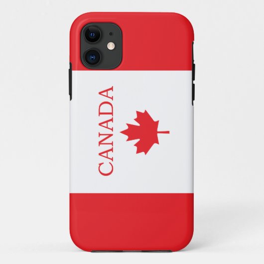 カナダの旗 Case-Mate iPhoneケース (裏面)