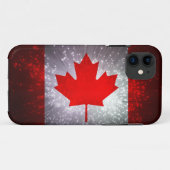 カナダの旗 Case-Mate iPhoneケース (裏面(横))