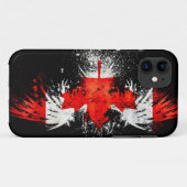 カナダの旗 Case-Mate iPhoneケース (裏面(横))