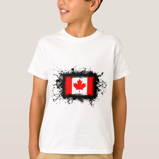 カナダの旗 Tシャツ (正面)