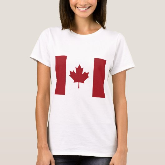 カナダの旗 Tシャツ (正面)