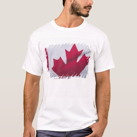 カナダの旗 Tシャツ (正面)