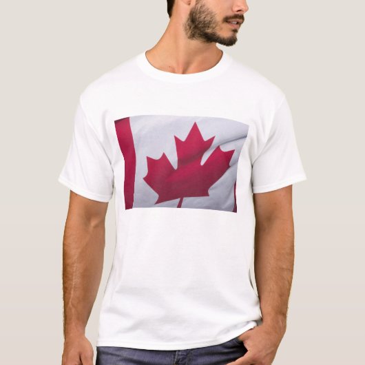 カナダの旗 Tシャツ (正面)
