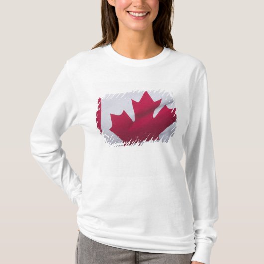 カナダの旗 Tシャツ (正面)