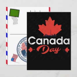 カナダの日とアメリカ独立記念日 2026年のお祝い シーズンポストカード