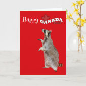 カナダの日のグリーティングカード カード (黄色い花)