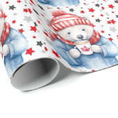 カナダの日をテーマにした包装紙 ラッピングペーパー (ロールコーナー)