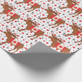 カナダの日をテーマにした ラッピングペーパー (角)