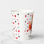 カナダの日をテーマにした 紙コップ (右)