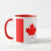 カナダの日カナダのホッケー選手のマグカップ マグカップ (左)