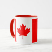 カナダの日カナダのホッケー選手のマグカップ マグカップ (正面左)