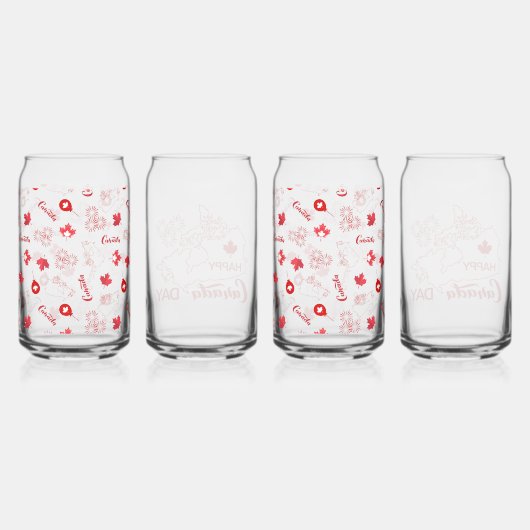 カナダの日 ガラス缶 (裏面)