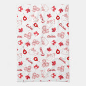 カナダの日 キッチンタオル (縦)