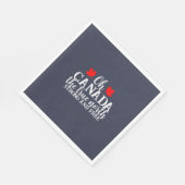 カナダの日 スタンダードランチョンナプキン (角)