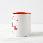 カナダの日 ツートーンマグカップ (中央)