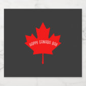 カナダの日 ビールラベル (シングルラベル)