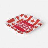 カナダの日 ペーパープレート (傾斜あり)