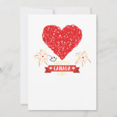 カナダの日 招待状 (正面)