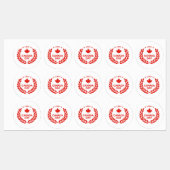 カナダの日/7月1日ラベル ラベル (シート)