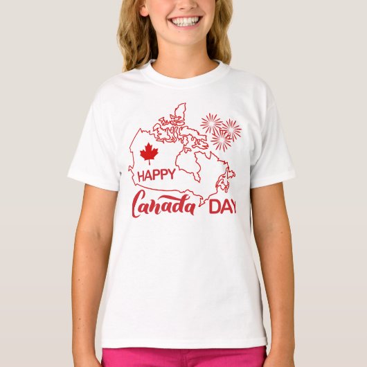 カナダの日 Tシャツ (正面)