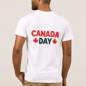カナダの日 Tシャツ (裏面)
