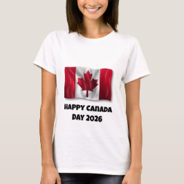 カナダの日Tシャツ 女性用 Tシャツ