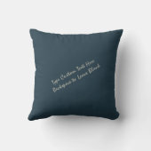 カナダの枕パーソナライズなカナダの記念品の枕 クッション (裏面)