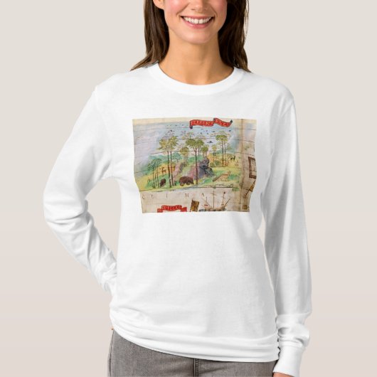 カナダの森林 Tシャツ (正面)