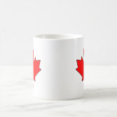 カナダの楓のコーヒーマグ コーヒーマグカップ (中央)