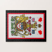 カナダの武器のコードJigsawPuzzle ジグソーパズル (横)