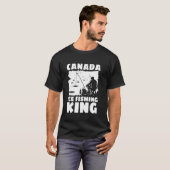 カナダの氷上釣り王 Tシャツ (正面フル)