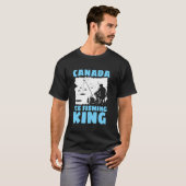 カナダの氷上釣り王 Tシャツ (正面フル)