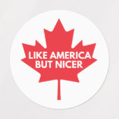 カナダの洋服ラベルを選ぶ ラベル (デザイン2)