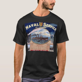カナダの海軍サービス Tシャツ