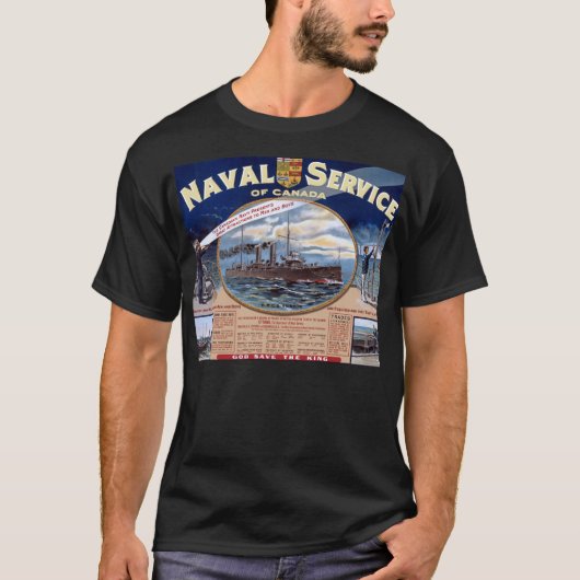 カナダの海軍サービス Tシャツ (正面)