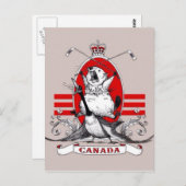 カナダの無政府状態 ポストカード (正面/裏面)