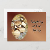 カナダの空白のはがきカスタマイズ-  ポストカード (正面/裏面)