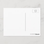 カナダの空白のはがきカスタマイズ-  ポストカード (裏面)