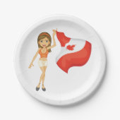 カナダの紙プレート ペーパープレート (正面)