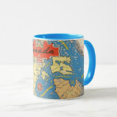 カナダの絵図-ランドマーク マグカップ (正面右)