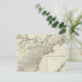 カナダの総合地図 ポストカード (スタンド正面)