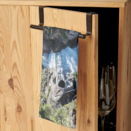 カナダの自然、スタンリー秋滝 キッチンタオル
