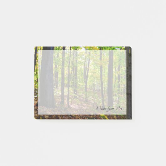 カナダの自然|フォレスト鮮やか ポストイット (正面)