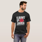 カナダの自由と誇りを掲げよう Tシャツ (正面フル)