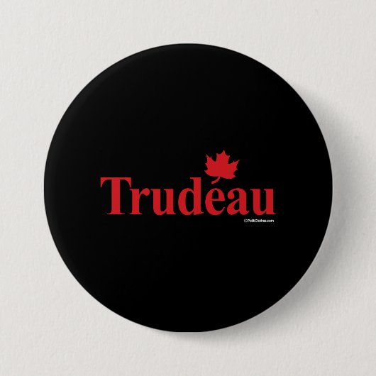 カナダの自由主義のなTrudeau - .png 缶バッジ (正面)