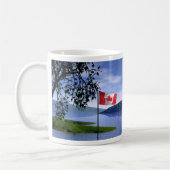 カナダの色 コーヒーマグカップ (左)