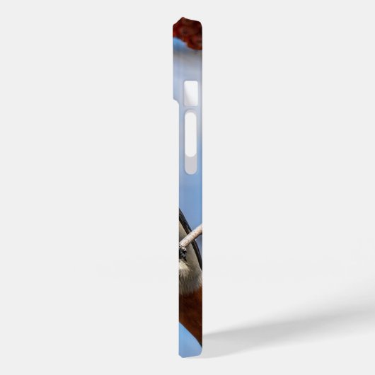 カナダの茶色のボヘミアンのワックスウィング鳥の写真 Case-Mate iPhoneケース (裏面 / 左)