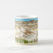 カナダの荒地のDrumhellerのパノラマ式の写真のマグ コーヒーマグカップ (中央)